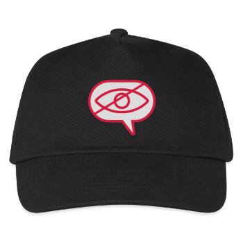 Do not see visual eye - Kids’ Baseball Cap - black - Front