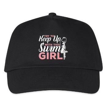 Swimmer - Kids’ Baseball Cap - black - Front