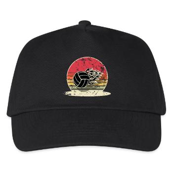 Volleyball - Kids’ Baseball Cap - black - Front