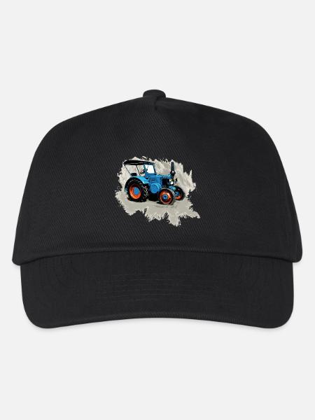 Traktor Lanz - Kinder Basecap - Schwarz