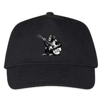 Guitare | Orchestre de singes Street Art Banksy Style - Casquette de baseball Enfant - noir - Devant