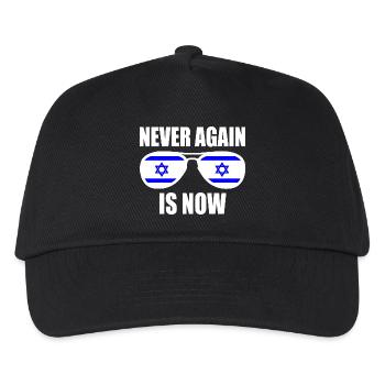 Never again is now - Kids’ Baseball Cap - black - Front