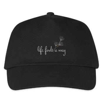 La vie trouve un chemin - Pissenlit - Casquette de baseball Enfant - noir - Devant