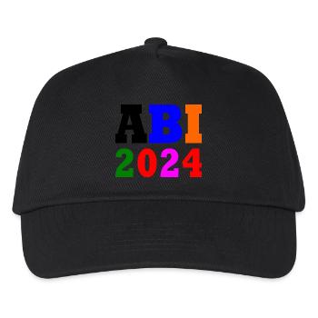 Abi 2024 - Kinder Basecap - Schwarz - Vorne