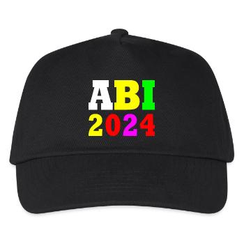 Abi 2024 - Kinder Basecap - Schwarz - Vorne
