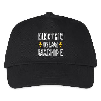 Electric Dream Machine Type 2 Supercharge Electric - Kids’ Baseball Cap - black - Front