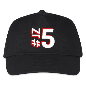 JZ5 - Casquette de baseball Enfant - noir - Devant