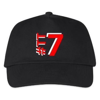 TT7-KARTON - Kinder Basecap - Schwarz - Vorne