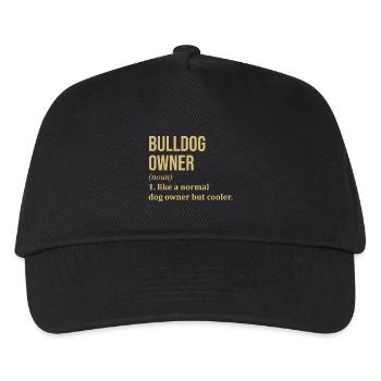 Bulldog Bulldog Bulldog - Kinder Basecap - Schwarz - Vorne