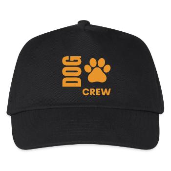 Dog Crew - Kinder Basecap - Schwarz - Vorne