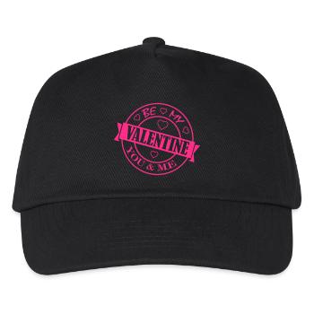 valentine - Kinder Basecap - Schwarz - Vorne