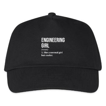 Ingenieur Ingenieur Ingenieur - Kinder Basecap - Schwarz - Vorne