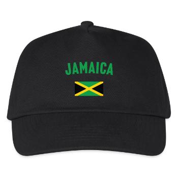 Jamaica Flag - Kids’ Baseball Cap - black - Front