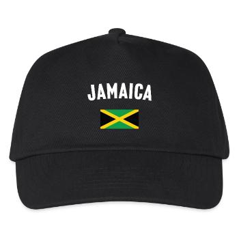Jamaica Flag - Kids’ Baseball Cap - black - Front
