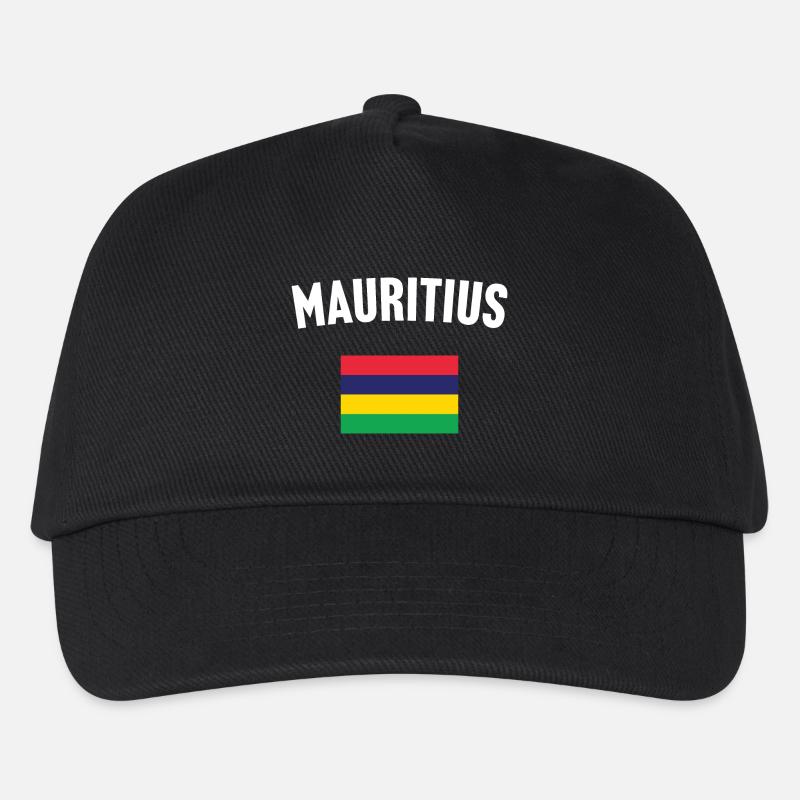 Drapeau de l’île Maurice - Casquette de baseball Enfant - noir