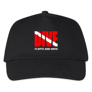 Dive St. Kitts - Karibik - Caribbean - West Indies - Kids’ Baseball Cap - black - Front