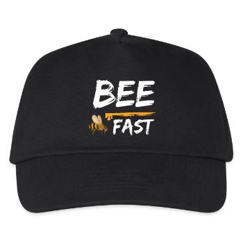 Abeille Rapide Abeilles Miel - Casquette de baseball Enfant - noir - Devant