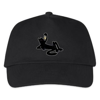 A cat pasha - Kids’ Baseball Cap - black - Front