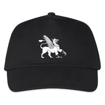 Weißer Greif - Kinder Basecap - Schwarz - Vorne