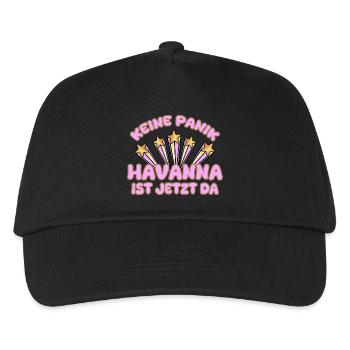 Havanna - Kinder Basecap - Schwarz - Vorne