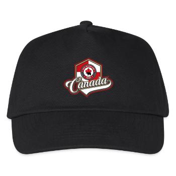 Canada - Kids’ Baseball Cap - black - Front