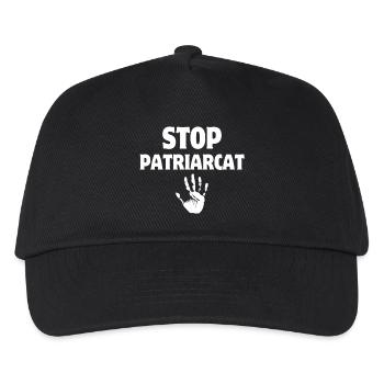 Stop patriarchy, women's rights - Kids’ Baseball Cap - black - Front