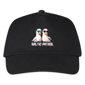 Baltic Patrol Seagulls - Kids’ Baseball Cap - black - Front