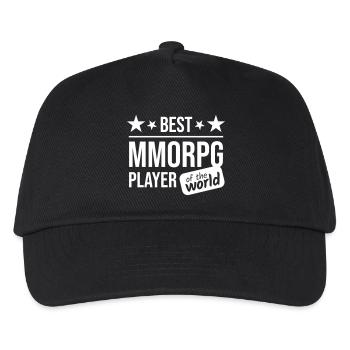 MMORPG Player Gifts - Kinder Basecap - Schwarz - Vorne