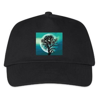 Moon - Kids’ Baseball Cap - black - Front