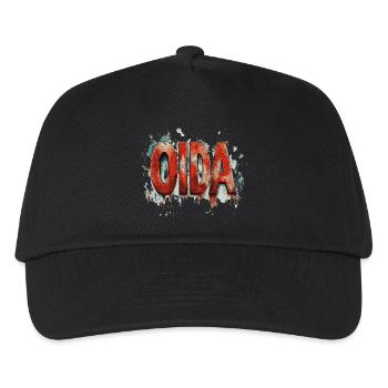 OIDA - Mec ! - Casquette de baseball Enfant - noir - Devant