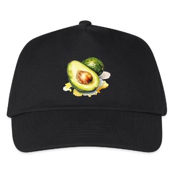 avocado 2 - Kinder Basecap - Schwarz - Vorne