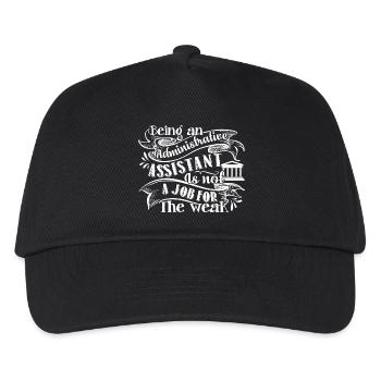 Being An Administrative Assistant Is Not A Job - Kids’ Baseball Cap - black - Front