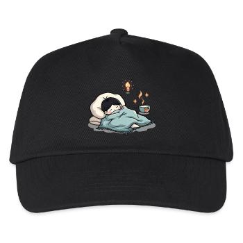 ENERGY SAVING MODE - Kids’ Baseball Cap - black - Front