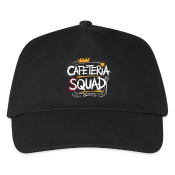Witz für die Kantinencrew - Kinder Basecap - Schwarz - Vorne