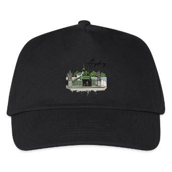 High Indulgence // High Customs // Augsburg // Illustration - Kids’ Baseball Cap - black - Front