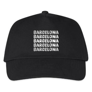 Gift for Barcelona - Kids’ Baseball Cap - black - Front