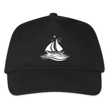 Croquis de navigation - Casquette de baseball Enfant - noir - Devant