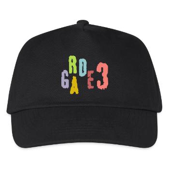 back to school grade 3 third grade - Kinder Basecap - Schwarz - Vorne