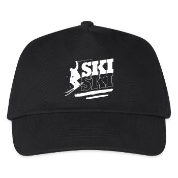 Ski Ski Holiday - Kids’ Baseball Cap - black - Front