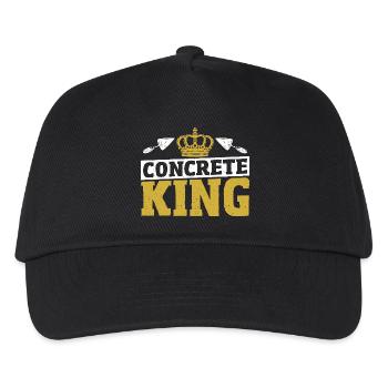 Concrete Workers Concrete Kings - Kids’ Baseball Cap - black - Front