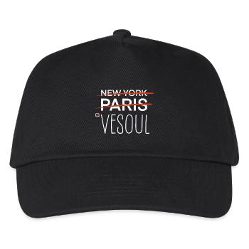 Vesoul - Casquette de baseball Enfant - noir - Devant