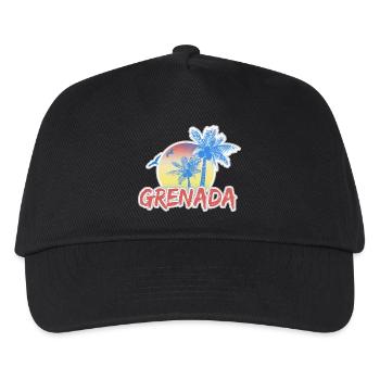 Vacances Grenade - Casquette de baseball Enfant - noir - Devant