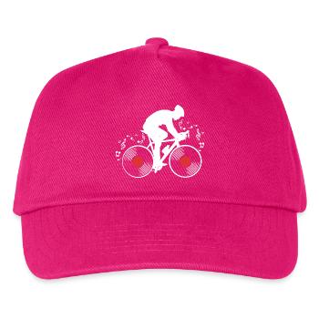 Vinyl - Kids’ Baseball Cap - fuchsia - Front