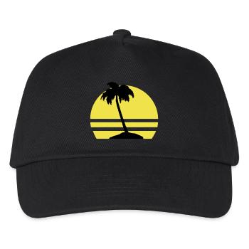 Palm Island - Kids’ Baseball Cap - black - Front