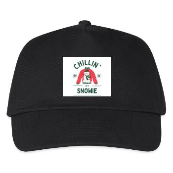 Snowie - Kids’ Baseball Cap - black - Front