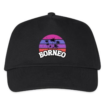 Borneo Indonesia - Kids’ Baseball Cap - black - Front