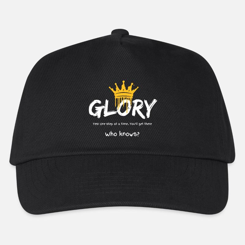 Glory Crown Graffiti - Kids’ Baseball Cap - black