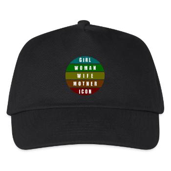 female way of life - Kids’ Baseball Cap - black - Front