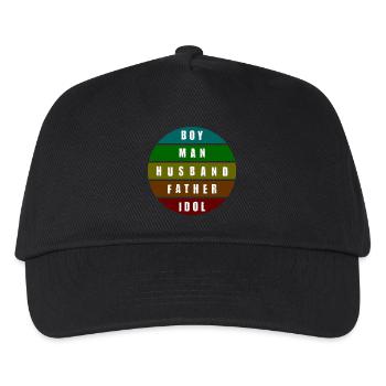 male way of life - Kids’ Baseball Cap - black - Front
