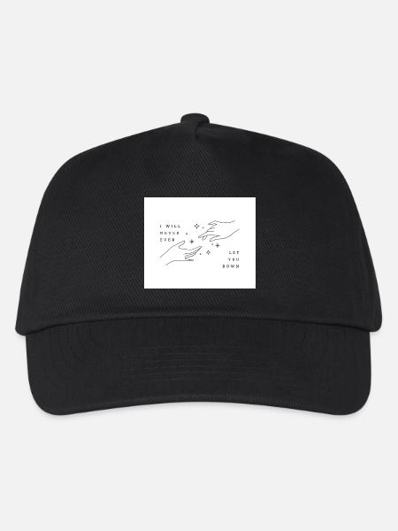 jamais - Casquette de baseball Enfant - noir
